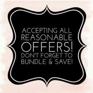 Make me an offer or bundle and save 15%